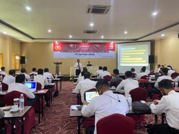 Dit Tahti Polda Lampung Lounching Aplikasi “SITAHTI” Program Unggulan Polri